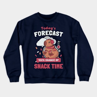 100% Chance of Snack Time Crewneck Sweatshirt